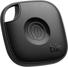 Tile by Life360 Mate T1801A Bluetooth Tracker Black for Keys, Bags, Phone FInder