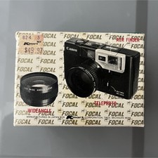 Focal Telephoto  Wide Angle Lens Set 1.5x 48mm Screw Mount for Canon Sure Shot