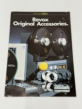 Revox Original Accessories Sales Brochure Catalog
