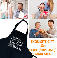 Funny Aprons For Men, Father's Fathers Day Kitchen Gifts For Dad Father Daddy...