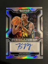 2022-23 Panini Prizm Draft Picks - College Penmanship Kris Murray #CP-KMU Auto