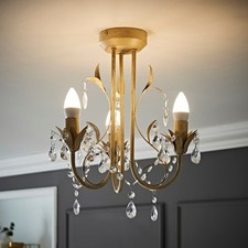 Ceiling Light  3 Way Traditional Chandelier Fitting Traditional Light LED Bulb