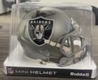 Marcus Allen Signed Las Vegas Oakland Raiders Flash Mini Helmet Beckett COA🔥HOF