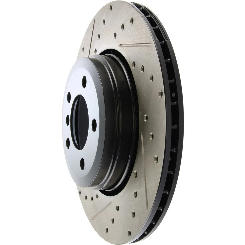 Rotor de freio a disco StopTech 127.34065R Sport perfurado e com fenda - Imagem 4 de 4
