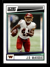 2022 Score #256 J.D. McKissic (NM+)(FTB)