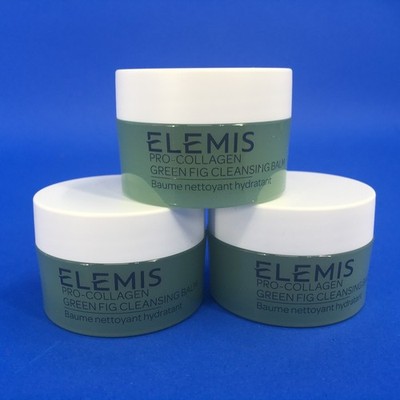 Elemis Pro-Collagen Green Fig Cleansing Balm 0.7 oz (Lot of 3)