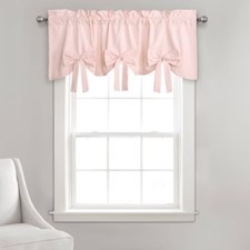 18"x52" Melody Bow Valance Blush - Lush D cor