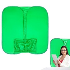 Green Screen Chair Backdrop Collapsible Double Sided Photography Backdrops