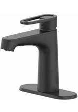 Glacier Bay Matte Black Single Handle Bathroom Faucet Kendrick 1008 028 126
