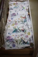 NB 1413 Zara Home 100% Cotton Double Duvet Set Floral excellent