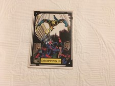 1988  Wolverine Dropping In Trading Card