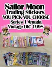 SAILOR MOON STICKER SERIES 1 Artbox 1998 YOU PICK YOU CHOOSE Stickers, Prisms