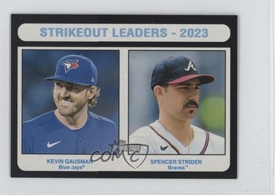 2024 Topps Heritage Mini Black Border /50 Spencer Strider Kevin Gausman 1d3a