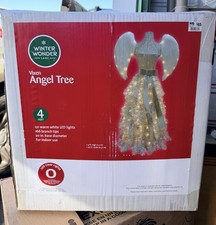 Winter Wonder Lane 4 FT Vixen Angel Tree Christmas decoration   New