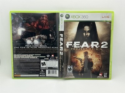 FEAR 2: Project Origin (Xbox 360, 2009) Complete Tested Working - Free Ship