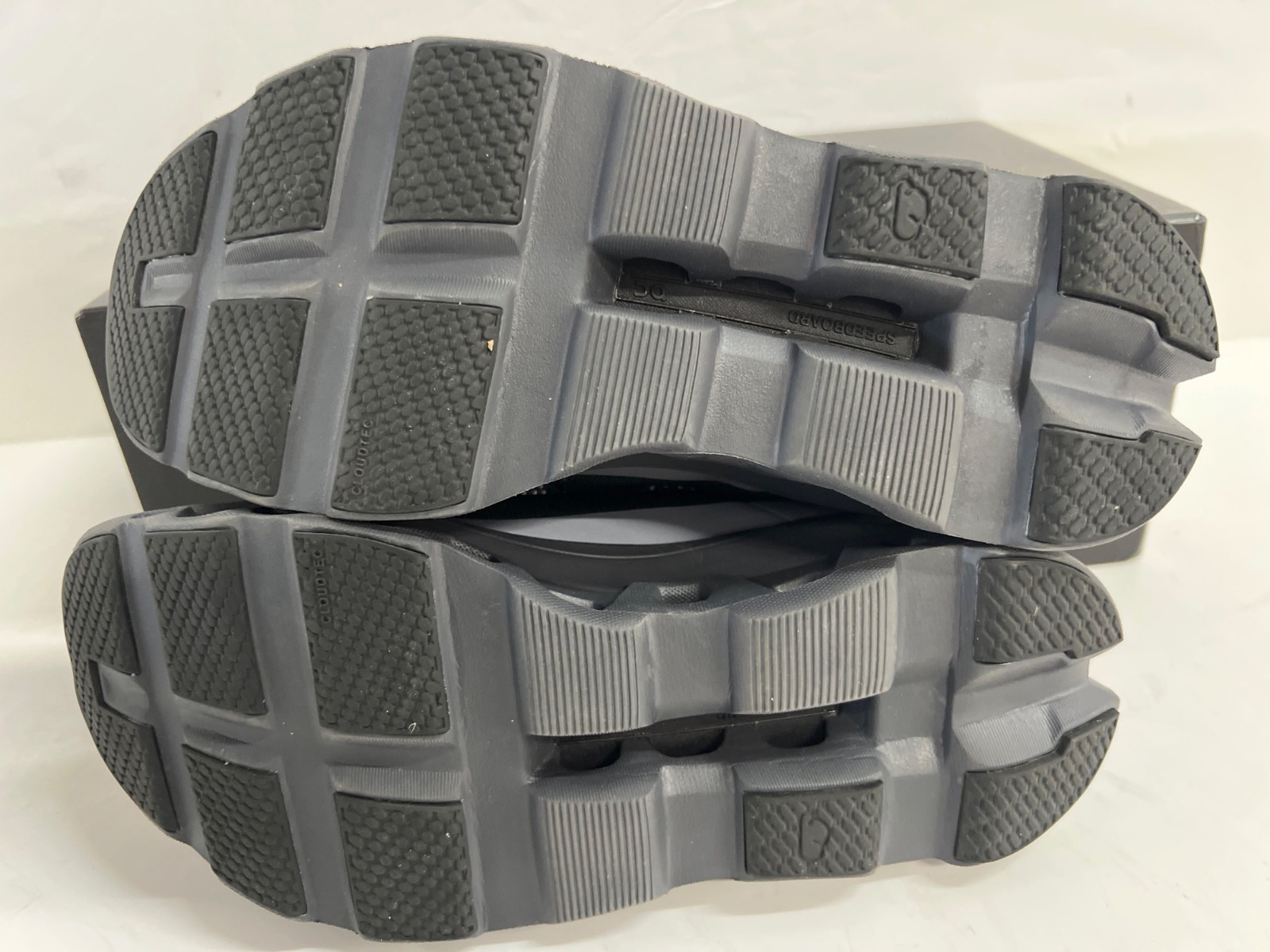 ON Cloud Cloudmonster Cloudtec Blk Grey Sneakers … - image 7