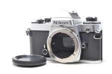 MINT Nikon FE 35mm SLR Film Camera Silver Body from Japan 8291