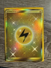 Lightning Energy 168/145 NM Gold Full Art Secret Rare Guardians Rising Pokemon on eBay