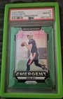 2024 PANINI PRIZM EMERGENT GREEN PRIZM #4 DRAKE MAYE ROOKIE RC PSA 10