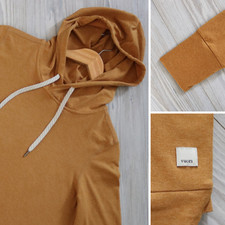 Vuori Halo Essential Amber Hoodie Womens M Dreamknit 4-Way Stretch Sweater VW226