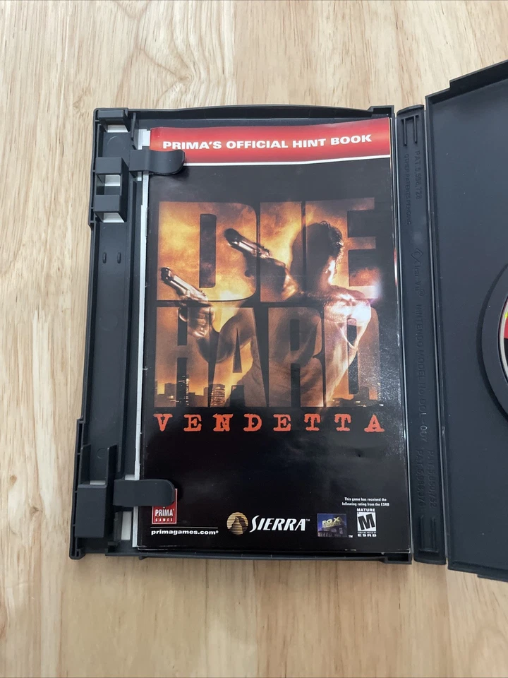 Die Hard: Vendetta (Nintendo GameCube, 2002) - CIB Complete - Tested Working - Image 3 of 4
