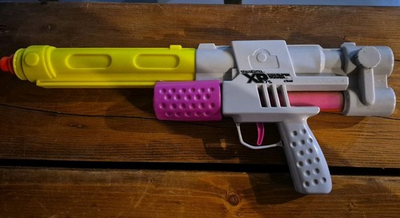 #ad Vintage Larami #x27;93 Extra Power XP 75 Air Pressure Super Soaker Missing Tank $17.50
