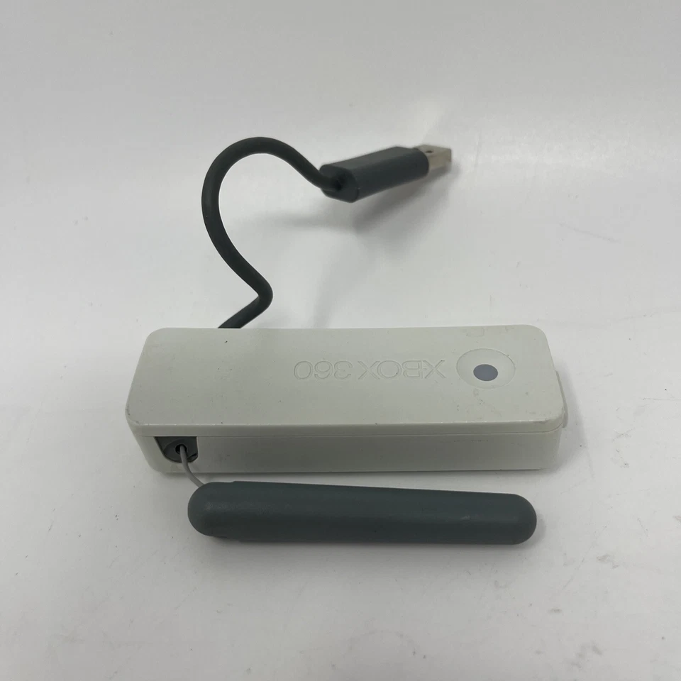 Adaptador de Red WiFi Inalámbrico N Original Microsoft Xbox 360 (Probado) Grado 'B' Foto 2 de 4