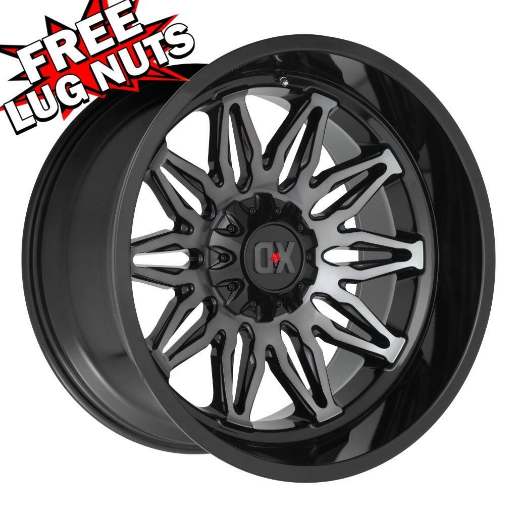 20 inch 20x10 XD XD859 GUNNER BLACK GRAY wheel rim 6x135 -18 ...