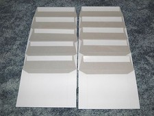 Ten 6 1/2" x 4 1/2" Rigid Mailers for Postcard or Photo Cardboard Envelope, Seal