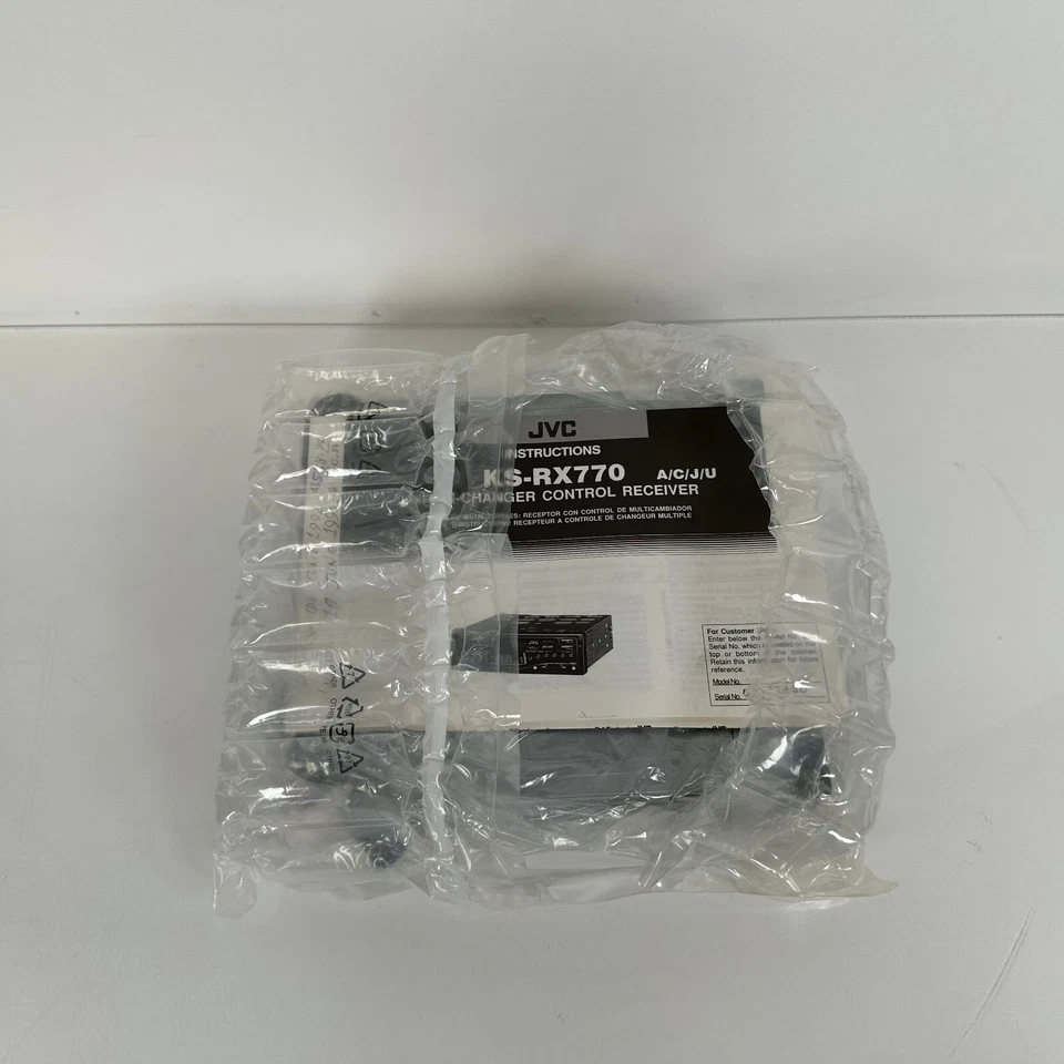 (NEW) Vintage JVC KS-RX770 Multi Changer Control Receiver Cassette Deck - Image 4 of 4