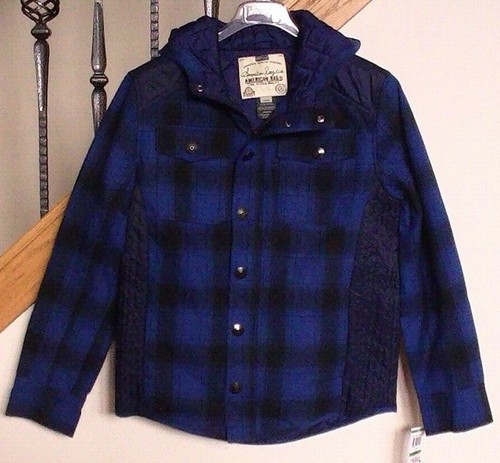 American Rag CIE Plaid Hooded Jacket | eBay