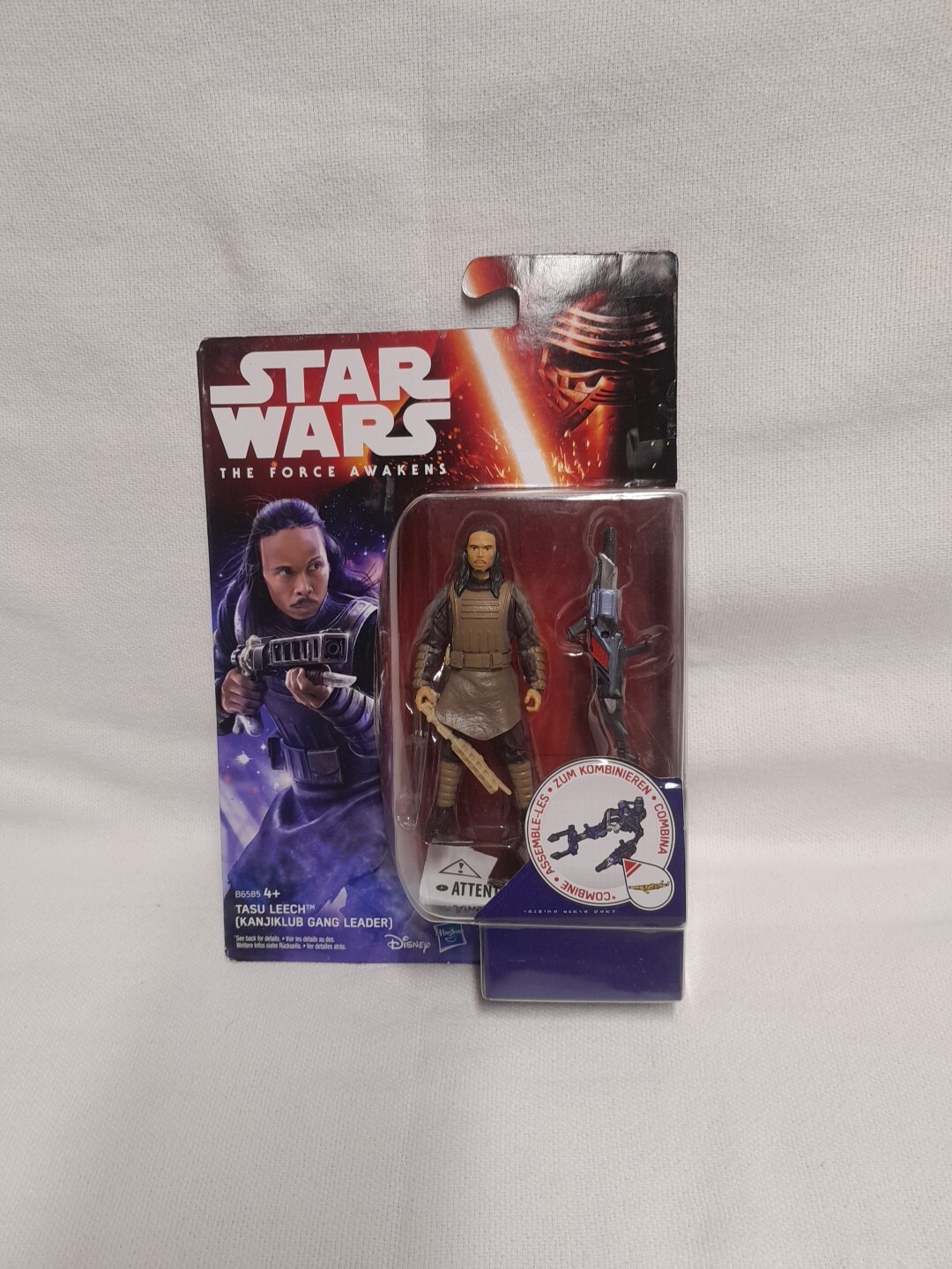 STAR WARS The Force Awakens Tasu Leech 3.75" ACTION FIGURE on Card 