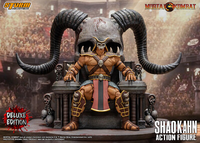 Storm Collectibles Mortal Kombat Shao Kahn/Throne Deluxe Edition