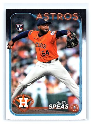 2024 Topps Update Rainbow Foil #US222 Alex Speas RC Houston Astros
