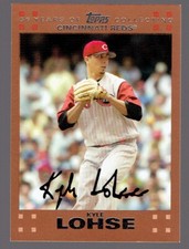 2007 Topps Kyle Lohse Copper Border Parallel Baseball Card 52/56