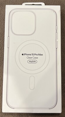 Genuine Apple Clear Case with MagSafe for iPhone 15 Pro Max/Brand New