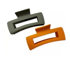 2 X Women's Hair Clip 4.1 Inch /10.5 cm Non-Slip Medium Size Large Claw