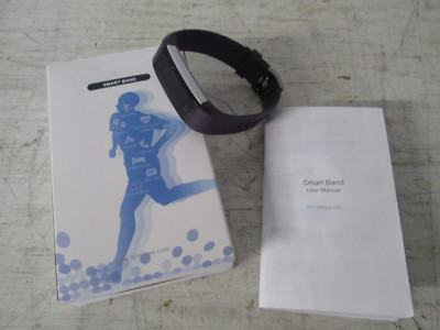 LETSCOM Smart Band, Purple, ID115PlusHR, Excellent Condition