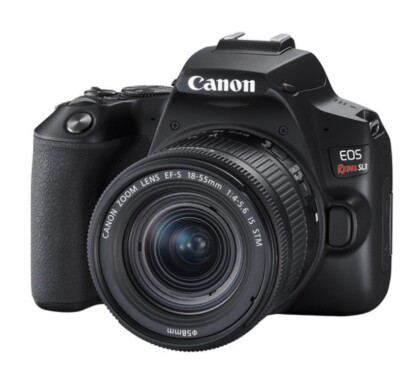 Canon EOS Rebel T3 Digital SLR Camera Black DS126291 with EFS 18
