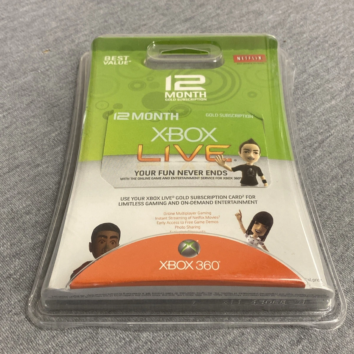 Xbox live 6 month subscription 2025