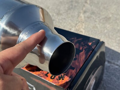 KM250 - WickedFlow Kamikaze Muffler 2.5 Inlet/Outlet - DIRECTIONAL