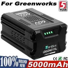 60V 5.0Ah For Greenworks Pro 60V Max Lithium Ion Battery LB60A00 LB60A02 LB60A03