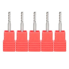 5 PCS 3/32" 4 Flute Carbide End Mill 1-1/2" Overall Length 3/8" LOC New