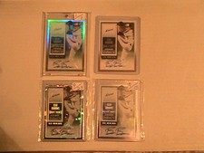 2015 BEAU BURROWS (1 OF 1) PANINI CONTENDERS AUTOD CHAMP TICKET 4 CARD RARE LOT