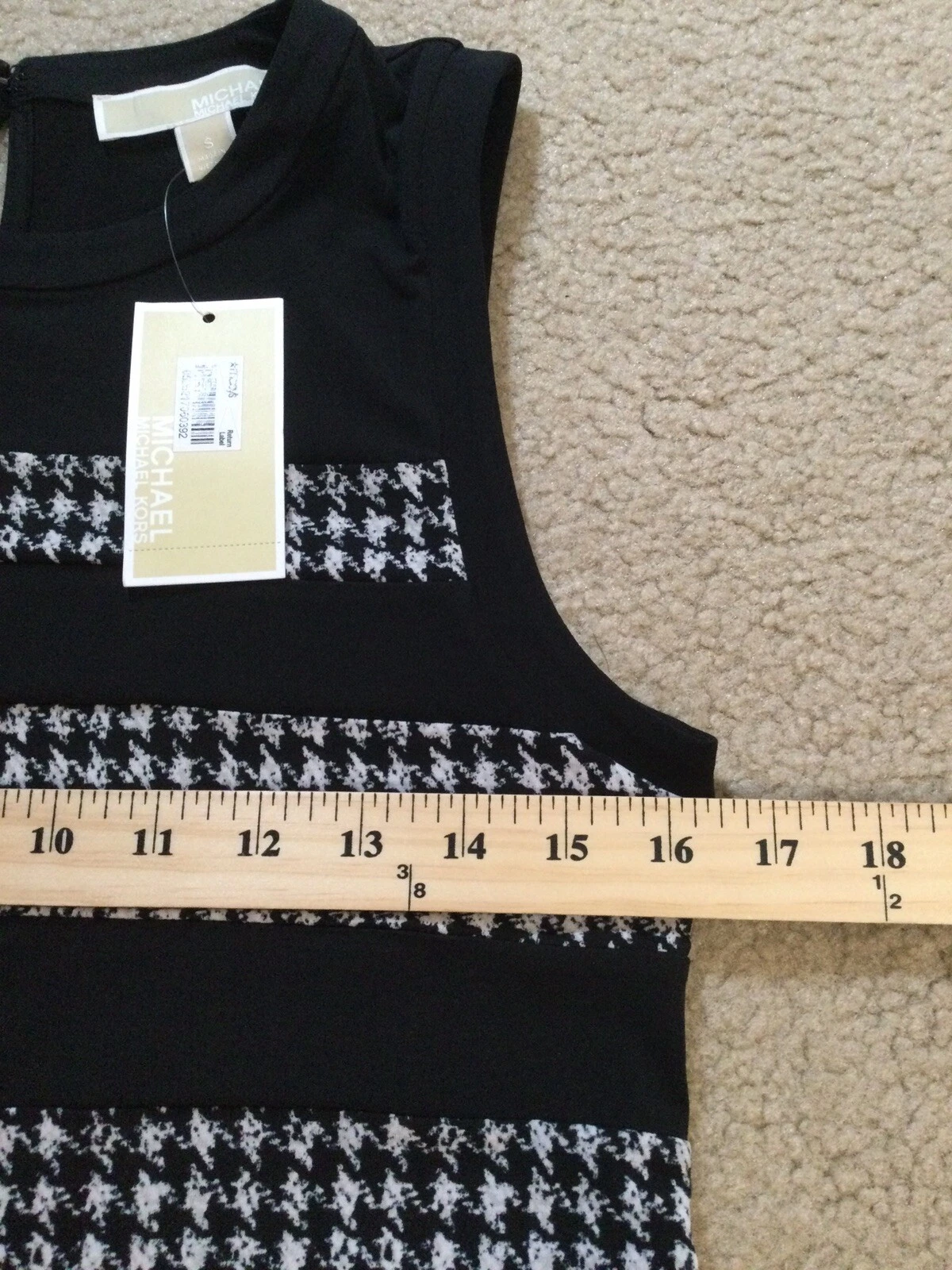 Abito tubino smanicato Michael Kors taglia S nuovo con etichetta