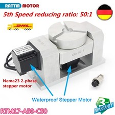 UK?Rotary Dividing Head CNC 4th-axis 5th Axis A&C Axis Harmonic Indexing Gearbox