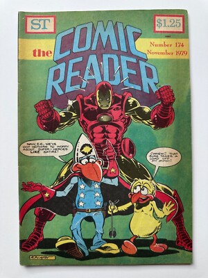 The Comics Reader #174 Street Enterprises 1979 FN-FN+