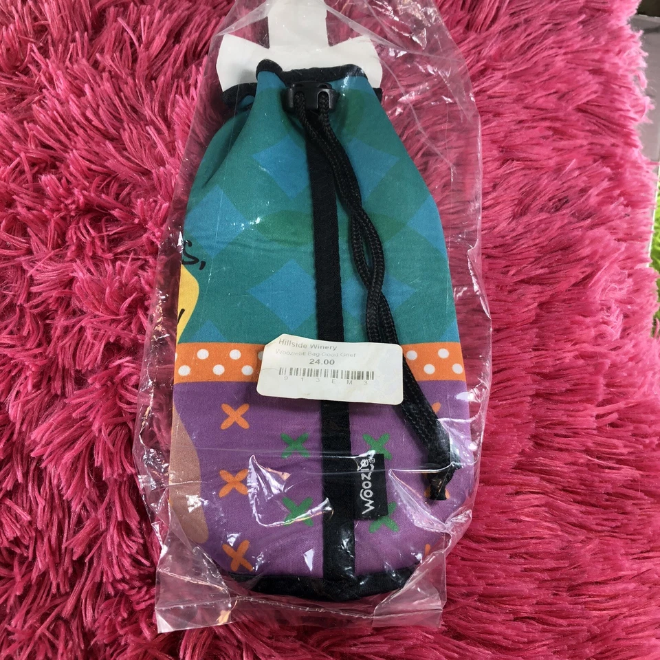 Woozie Neopreno Copa de Vino Manga Coozie Bolso Signature Series Emerson NUEVO Foto 3 de 4