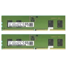 Samsung 16GB (2X8GB) DDR5 5600MHz PC5-44800 UDIMM Memory Ram (M323R1GB4DB0-CWM)