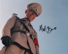 MICHAEL BYRNE signed Autogramm 20x25cm INDIANA JONES in Person autograph COA